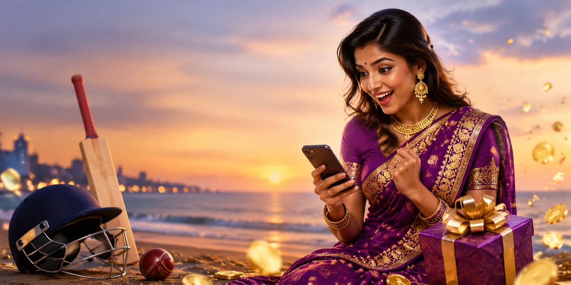 Mobile betting on popular Indian cricket match